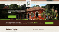 Desktop Screenshot of haciendalaluz.mx